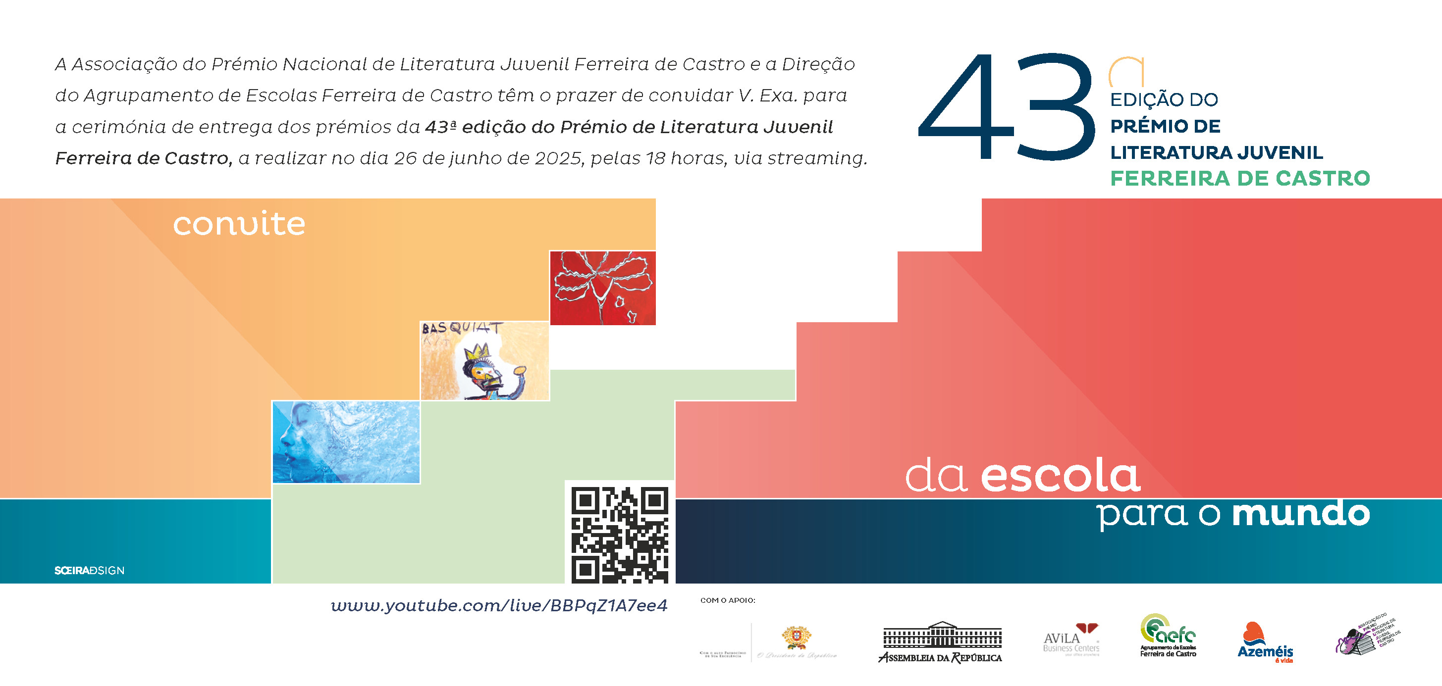 43 PRÉMIO FCASTRO 2024.25 Convite