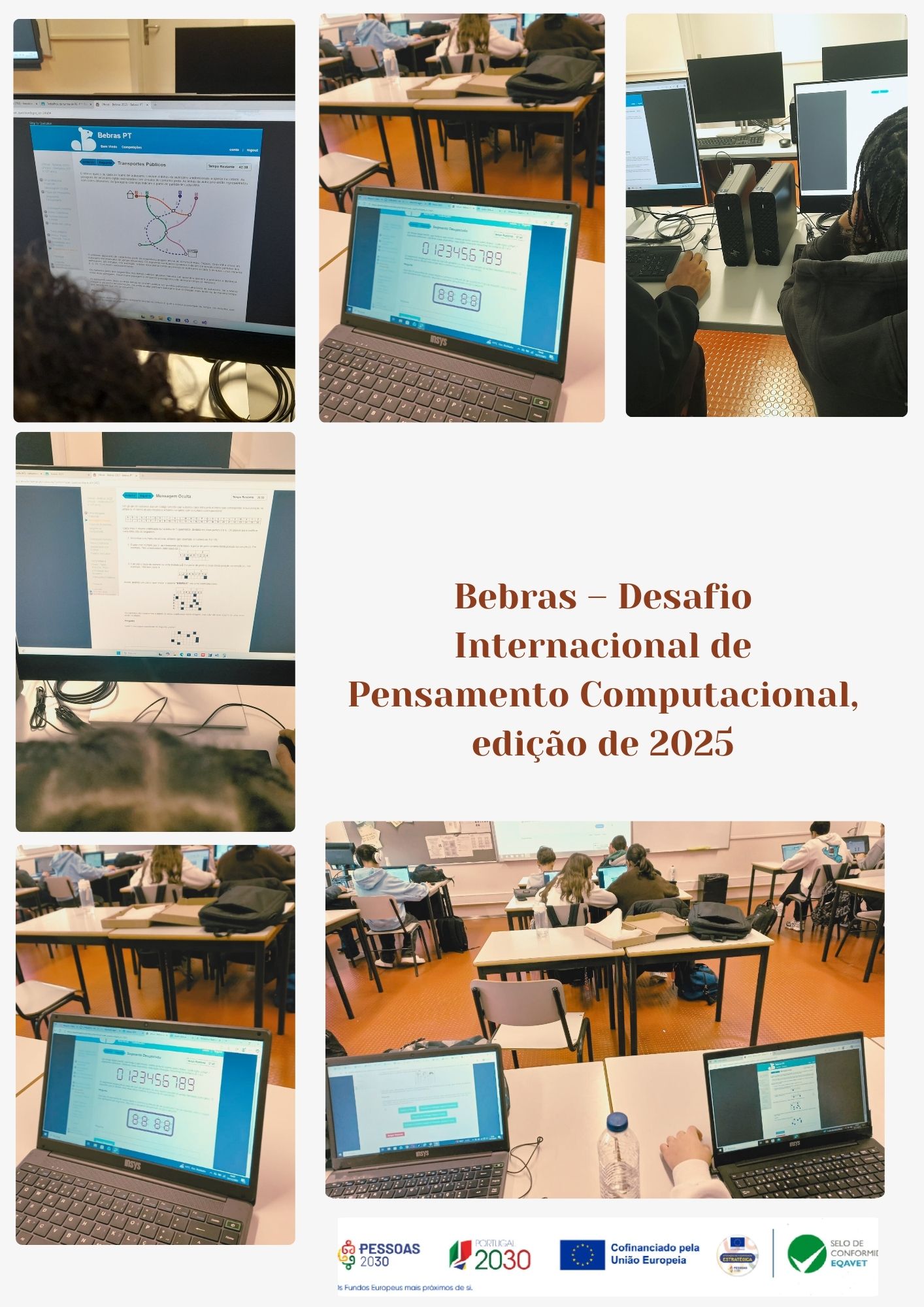 Foto Bebras 2025 Margarida Cruz