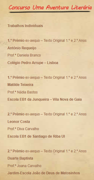Uma aventura literária